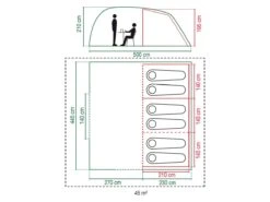 Coleman Vespucci 6 Tunneltent 11 Coleman Vespucci 6 Tunneltent -Buitenkamperen 357053 357053 images other coleman vespucci 6 3 2 ecommerce