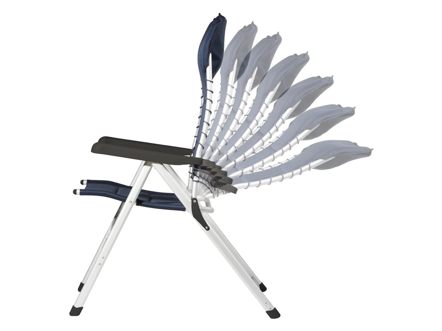 CamPart Novara Dark Blue Standenstoel 4 CamPart Novara Dark Blue Standenstoel - Afbeelding 2