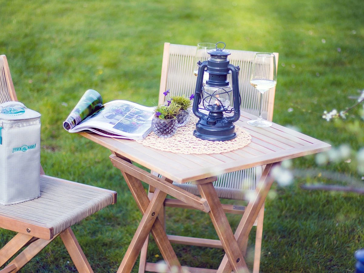 Feuerhand Baby Special 276 Cobalt Blue Stormlamp 4 Feuerhand Baby Special 276 Cobalt Blue Stormlamp - Afbeelding 2