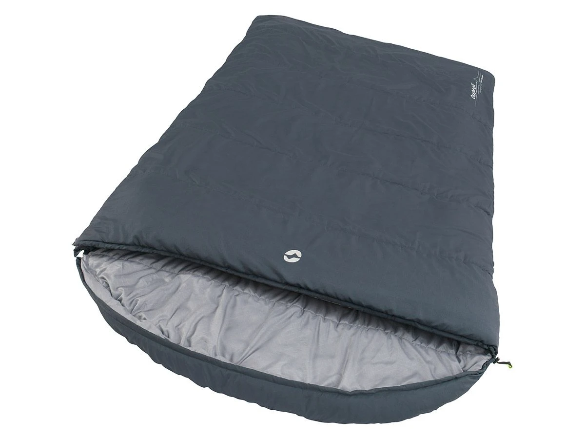 Outwell Campion Lux Double Dark Grey Slaapzak 4 Outwell Campion Lux Double Dark Grey Slaapzak - Afbeelding 2