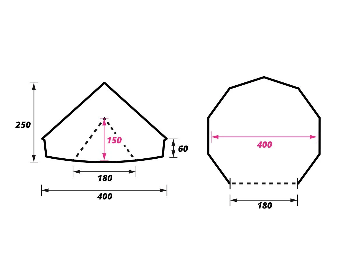 Obelink Sahara 400 Bell Tent 14 Obelink Sahara 400 Bell Tent - Afbeelding 12