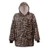 Unique Living Dessin 4 Oversized Hoodie -Buitenkamperen unique living oversized hoodie panter ecommerce f9cb